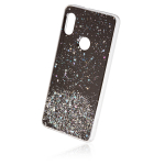 Naxius Case Glitter Black Xiaomi Redmi Note 5_Note 5 Pro