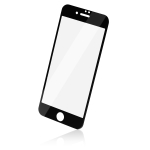 Naxius Top Tempered Glass Anti-Static 9H iPhone 7 / 8 / SE 20 / SE 22 Full Screen 6D Black CE / Ro