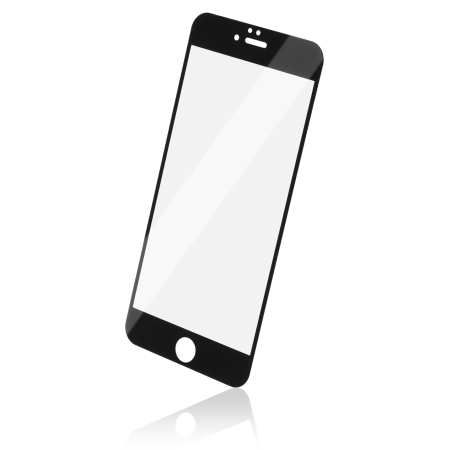 Naxius Tempered Glass 9H iPhone 6 / 6s Plus Full Screen 9D Black